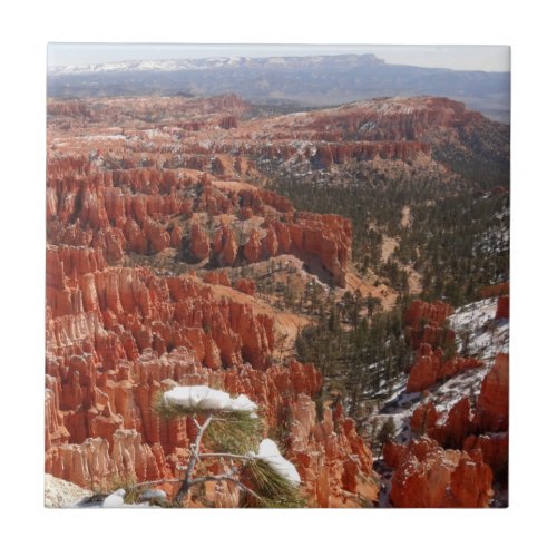 Inspiration Point at Bryce Canyon I Ceramic Tile