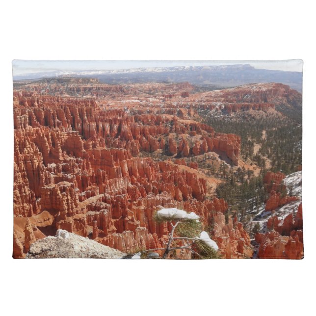 Inspiration Point at Bryce Canyon I Cloth Placemat (Front)