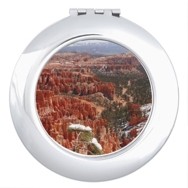 Inspiration Point at Bryce Canyon I Compact Mirror (Front)