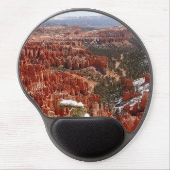 Inspiration Point At Bryce Canyon I Gel Mouse Pad by mlewallpapers at Zazzle
