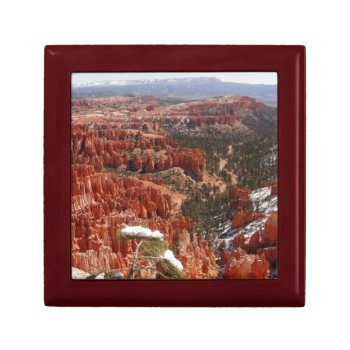 Inspiration Point At Bryce Canyon I Gift Box by mlewallpapers at Zazzle