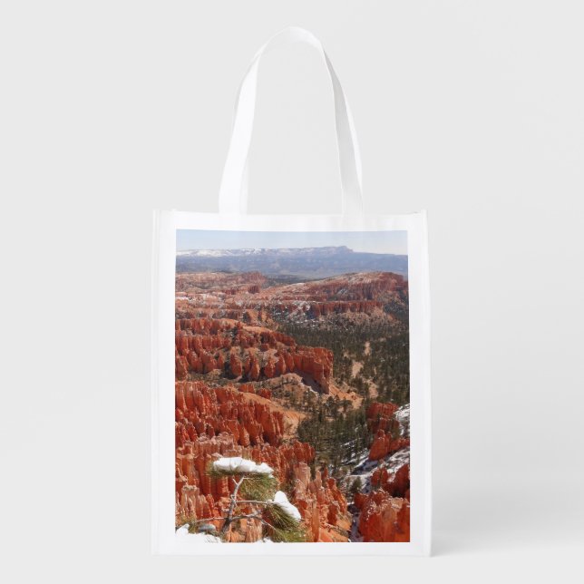 Inspiration Point at Bryce Canyon I Grocery Bag (Front)