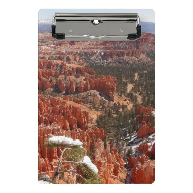 Inspiration Point at Bryce Canyon I Mini Clipboard (Front)