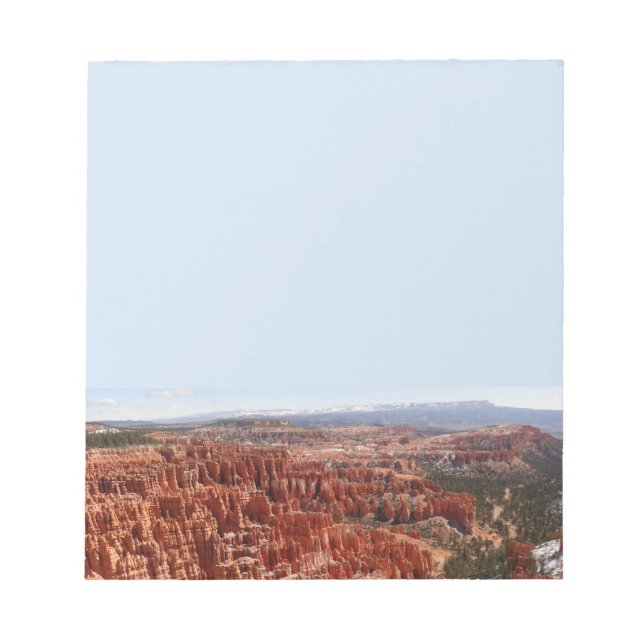 Inspiration Point at Bryce Canyon I Notepad (Front)