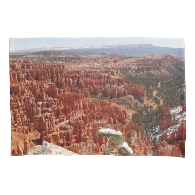Inspiration Point at Bryce Canyon I Pillow Case (Front)