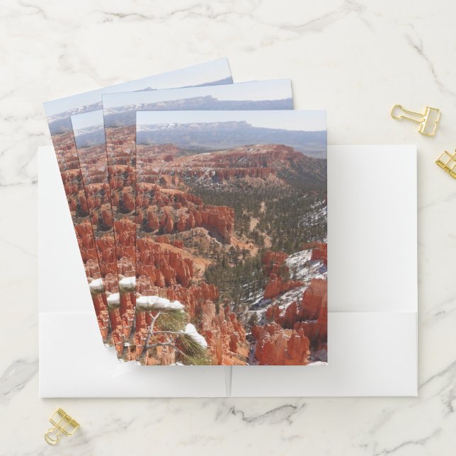 Inspiration Point at Bryce Canyon I Pocket Folder (In Situ)