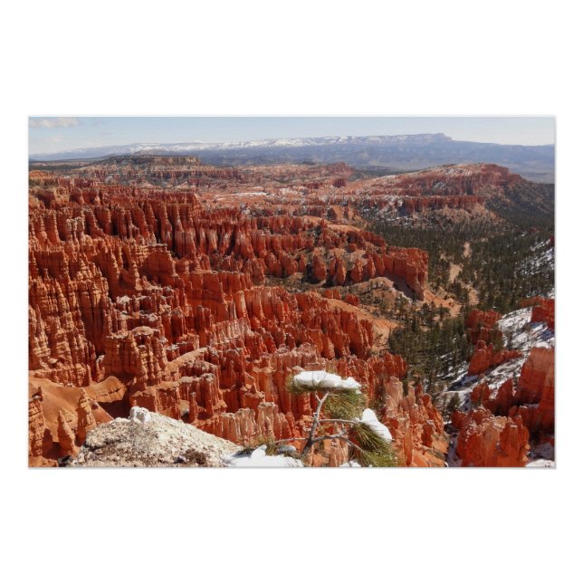 Inspiration Point at Bryce Canyon I Poster (Front)