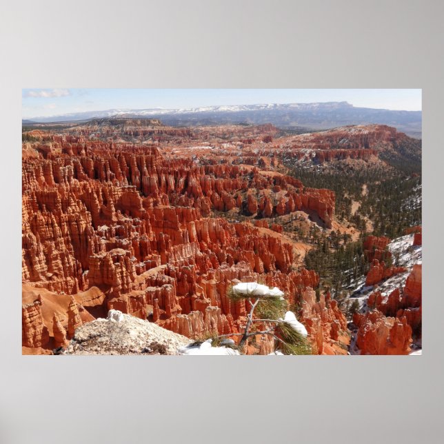 Inspiration Point at Bryce Canyon I Poster (Front)