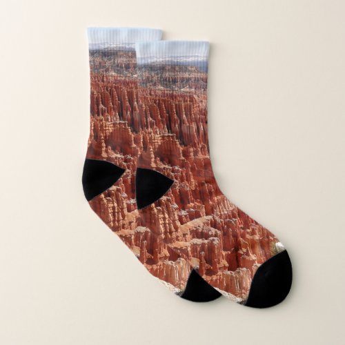 Inspiration Point at Bryce Canyon I Socks