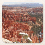 Inspiration Point at Bryce Canyon I Square Paper Coaster