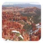 Inspiration Point at Bryce Canyon I Square Sticker