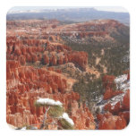 Inspiration Point at Bryce Canyon I Square Sticker