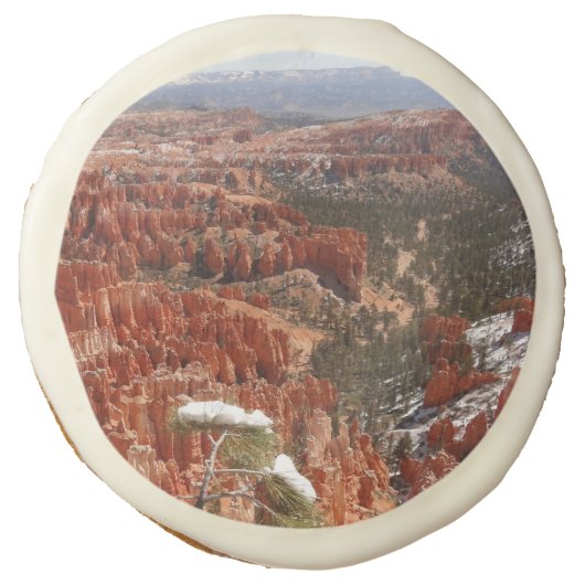 Inspiration Point at Bryce Canyon I Sugar Cookie (Front)