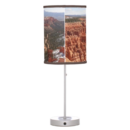 Inspiration Point at Bryce Canyon I Table Lamp (Back)