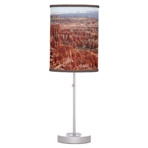 Inspiration Point at Bryce Canyon I Table Lamp