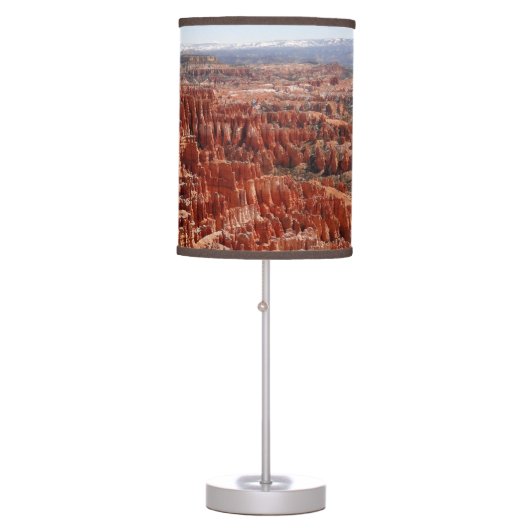 Inspiration Point at Bryce Canyon I Table Lamp (Front)