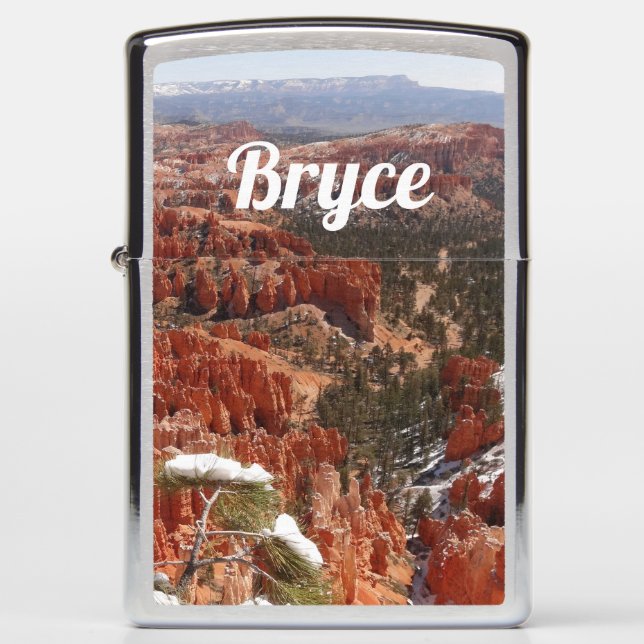 Inspiration Point at Bryce Canyon I Zippo Lighter (Front)