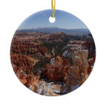 Inspiration Point at Bryce Canyon II Ceramic Ornament