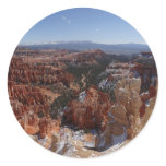 Inspiration Point at Bryce Canyon II Classic Round Sticker