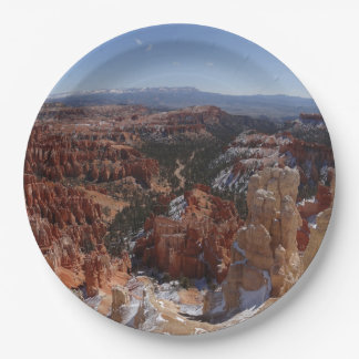 Inspiration Point at Bryce Canyon II Paper Plates