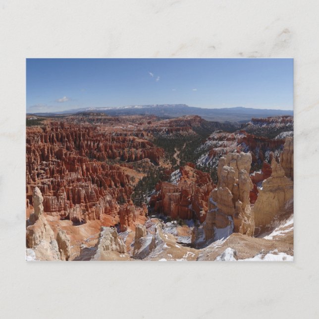 Inspiration Point at Bryce Canyon II Postcard (Front)