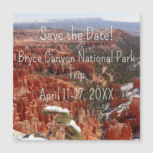 Inspiration Point at Bryce Canyon Save the Date