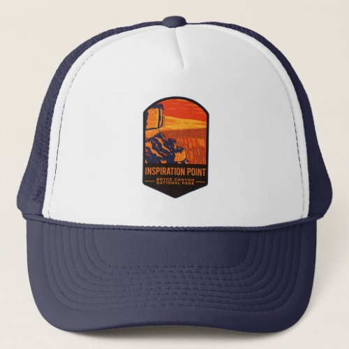 Inspiration Point Bryce Canyon National Park Trucker Hat
