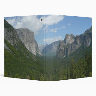 Inspiration Point in Yosemite National Park 3 Ring Binder