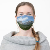 Inspiration Point in Yosemite National Park Adult Cloth Face Mask (Worn)
