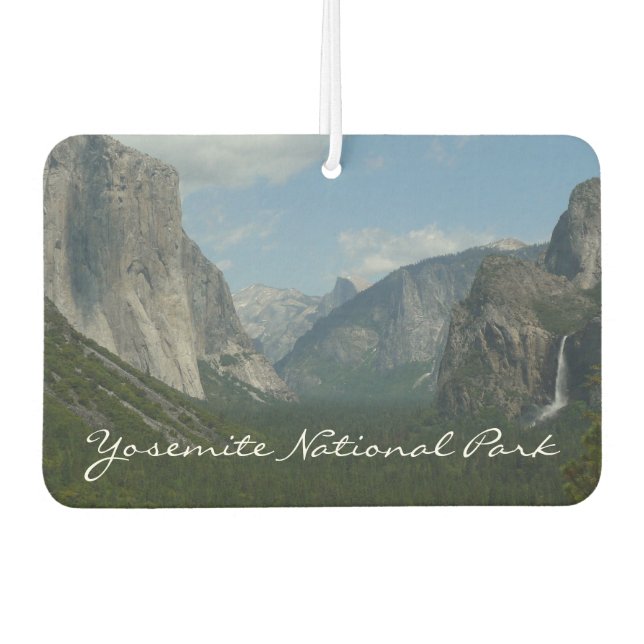 Inspiration Point in Yosemite National Park Air Freshener (Front)