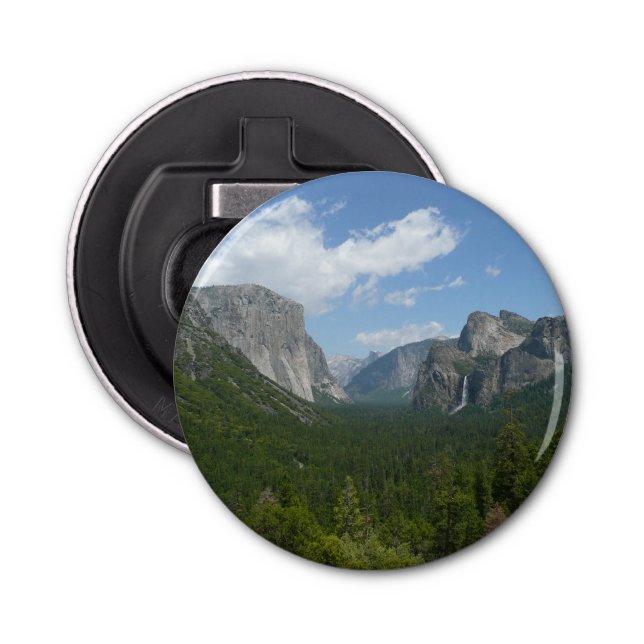 Inspiration Point in Yosemite National Park Bottle Opener (Front)