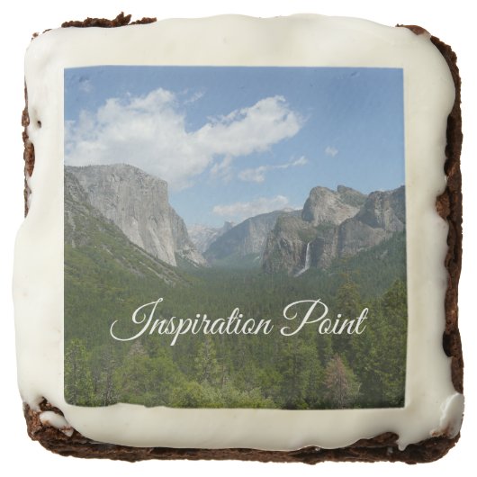 Inspiration Point in Yosemite National Park Brownie (Front)