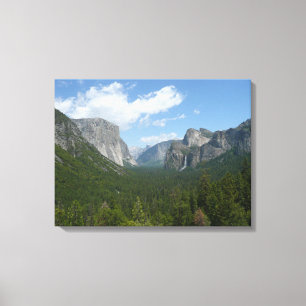 Inspiration Point in Yosemite National Park Canvas Print