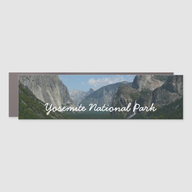 Inspiration Point in Yosemite National Park Car Magnet (Front)