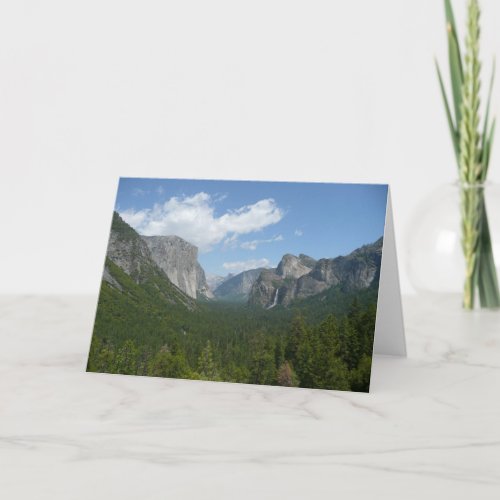 Inspiration Point in Yosemite National Park Card