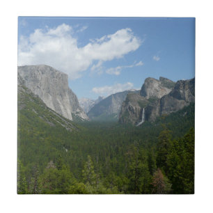 Inspiration Point in Yosemite National Park Ceramic Tile