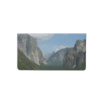 Inspiration Point in Yosemite National Park Checkbook Cover