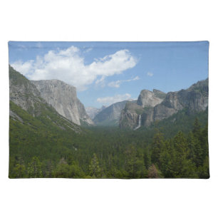 Inspiration Point in Yosemite National Park Cloth Placemat