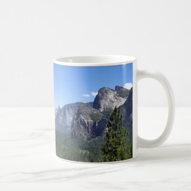 Inspiration Point in Yosemite National Park Coffee Mug (Right)