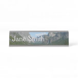 Inspiration Point in Yosemite National Park Desk Name Plate