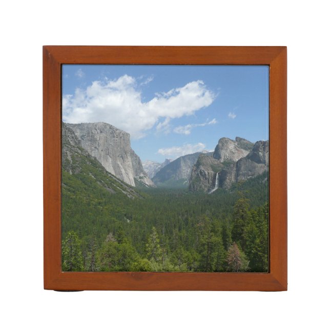 Inspiration Point in Yosemite National Park Desk Organizer (Front)