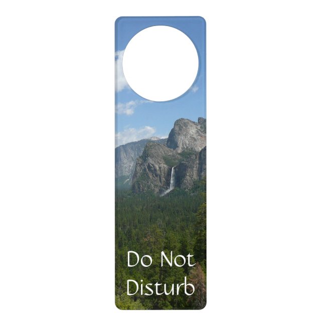 Inspiration Point in Yosemite National Park Door Hanger (Front)