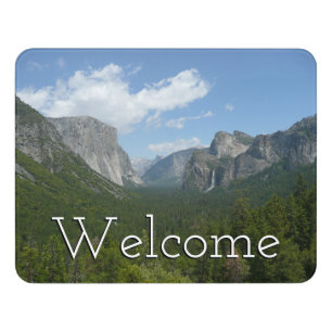 Inspiration Point in Yosemite National Park Door Sign