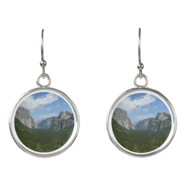 Inspiration Point in Yosemite National Park Earrings (Front)