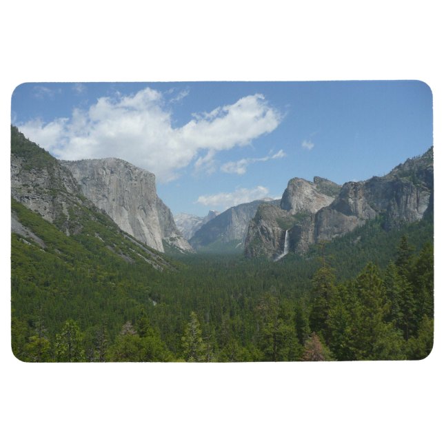 Inspiration Point in Yosemite National Park Floor Mat (Front)