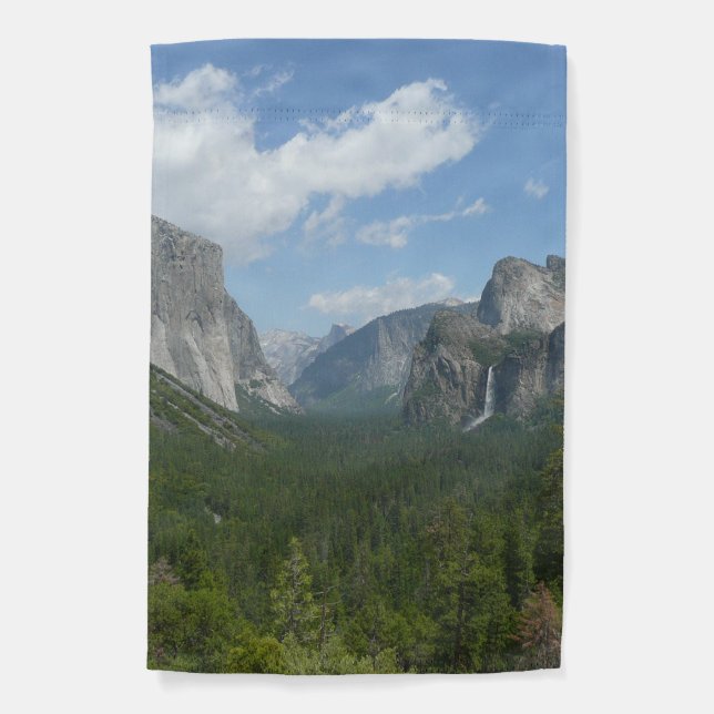 Inspiration Point in Yosemite National Park Garden Flag (Front)