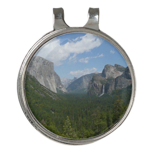 Inspiration Point in Yosemite National Park Golf Hat Clip (Front)