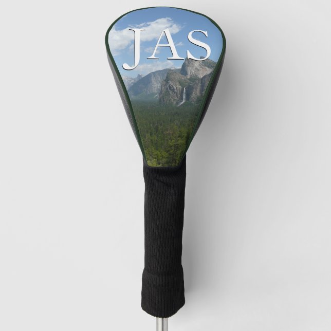 Inspiration Point in Yosemite National Park Golf Head Cover (Front)