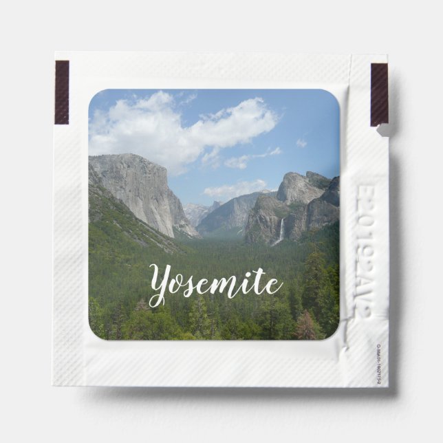 Inspiration Point in Yosemite National Park Hand Sanitizer Packet (Sticker on Packet)