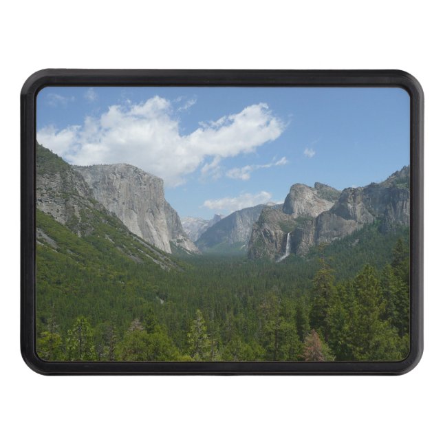 Inspiration Point in Yosemite National Park Hitch Cover (Front)